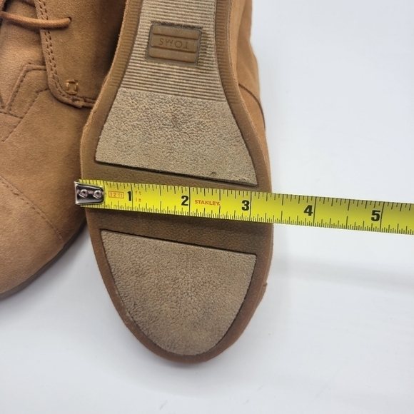 Tom heeled booties size 9.5 - Picture 11 of 12